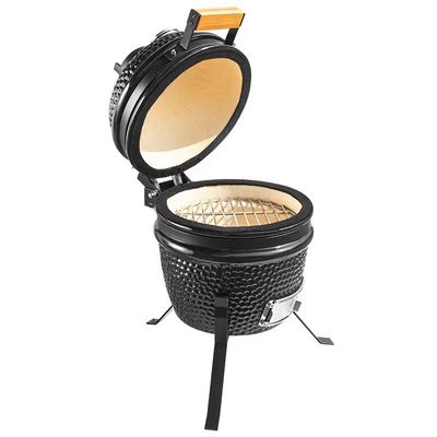 Color negro los 32cm resistencia encendida grado alto de la parrilla de Kamado de 13 pulgadas