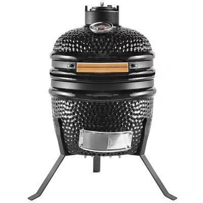 Color negro los 32cm resistencia encendida grado alto de la parrilla de Kamado de 13 pulgadas