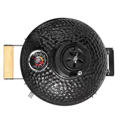 Color negro los 32cm resistencia encendida grado alto de la parrilla de Kamado de 13 pulgadas