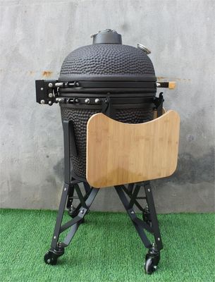 Parrilla de barbacoa de cerámica de 20 pulgadas Color negro mate al aire libre 51 cm