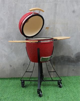 Barbacoa Cerámica 17 Pulgadas Color Rojo Real 44cm